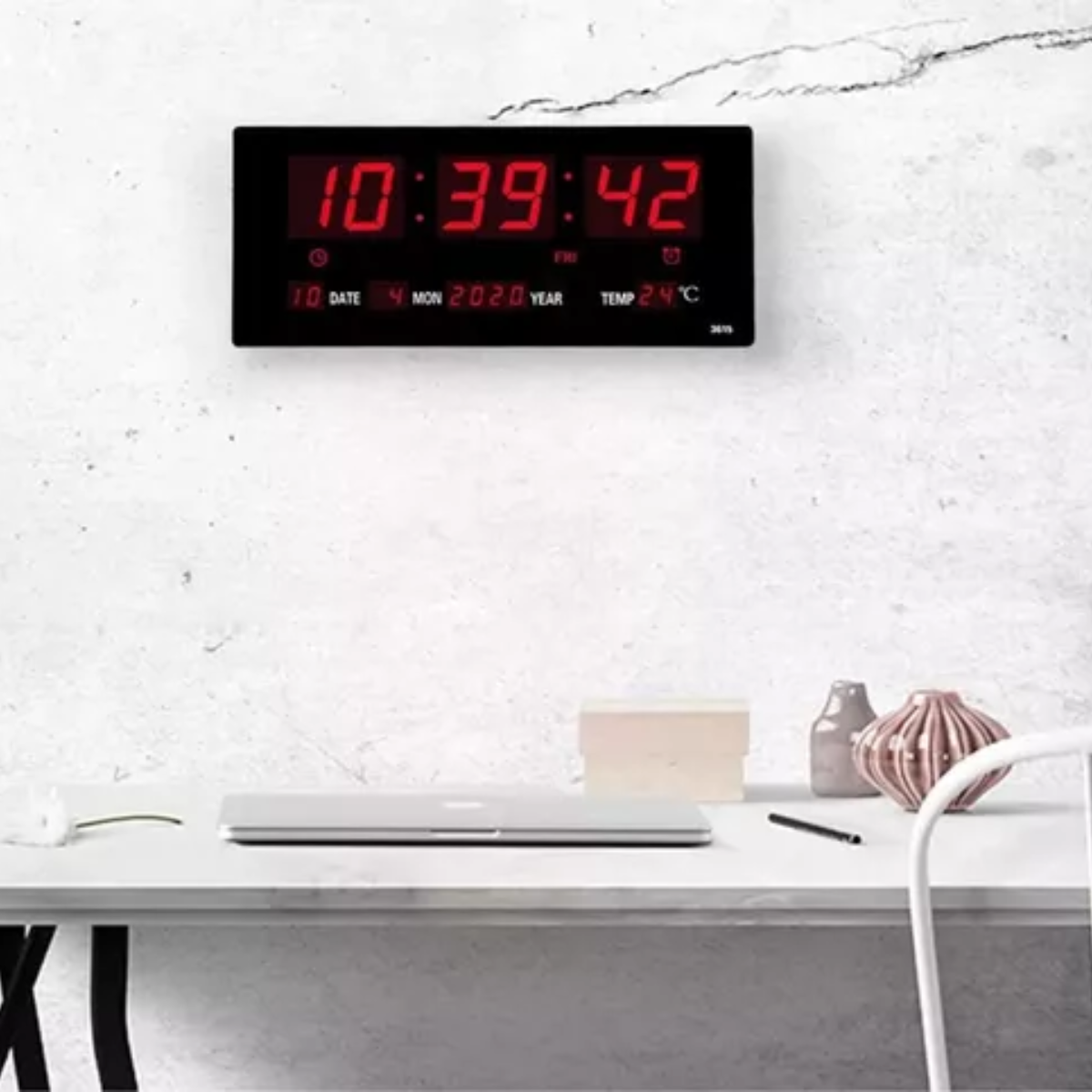 Miniatura 4 de Reloj Led Digital Calendario-Pared